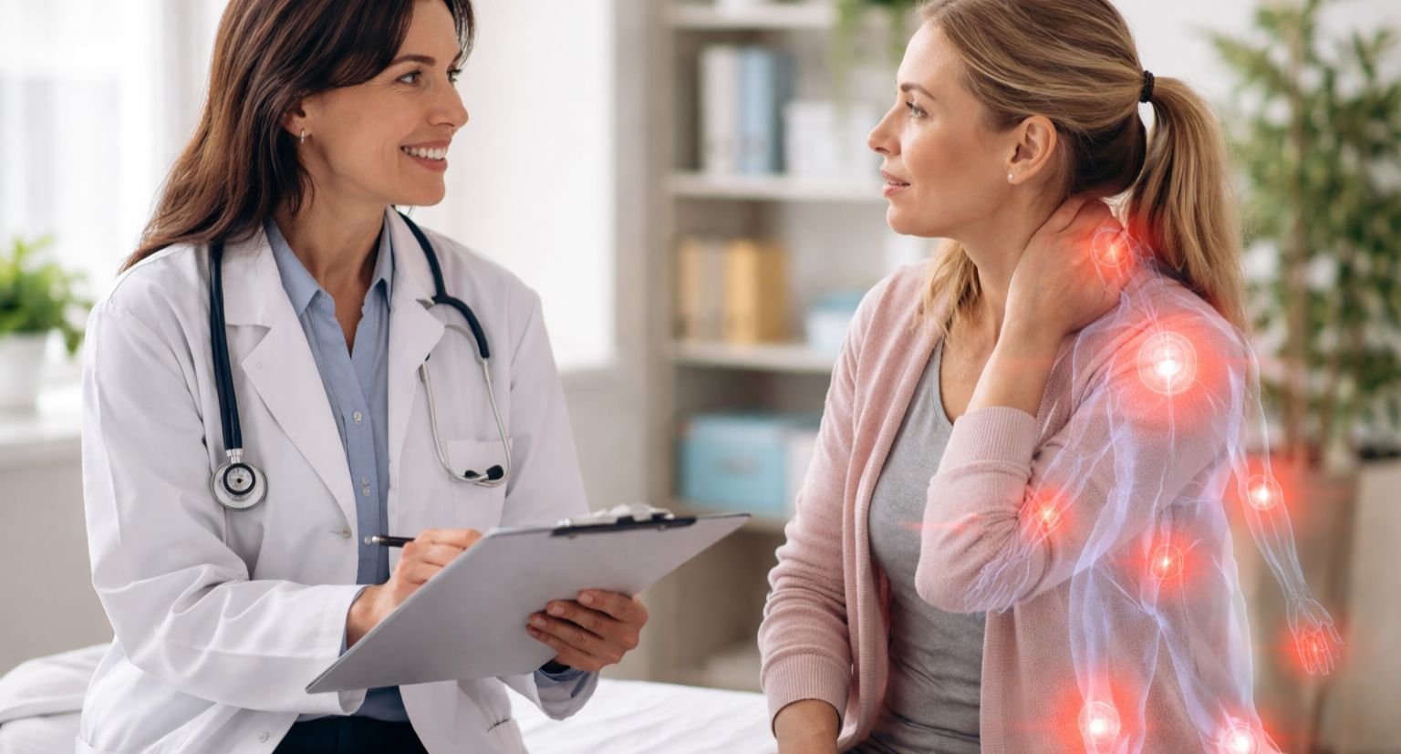 fibromyalgia treatment chronic pain management muscle pain relief doctor consultation