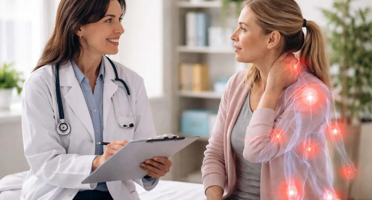 fibromyalgia treatment chronic pain management muscle pain relief doctor consultation